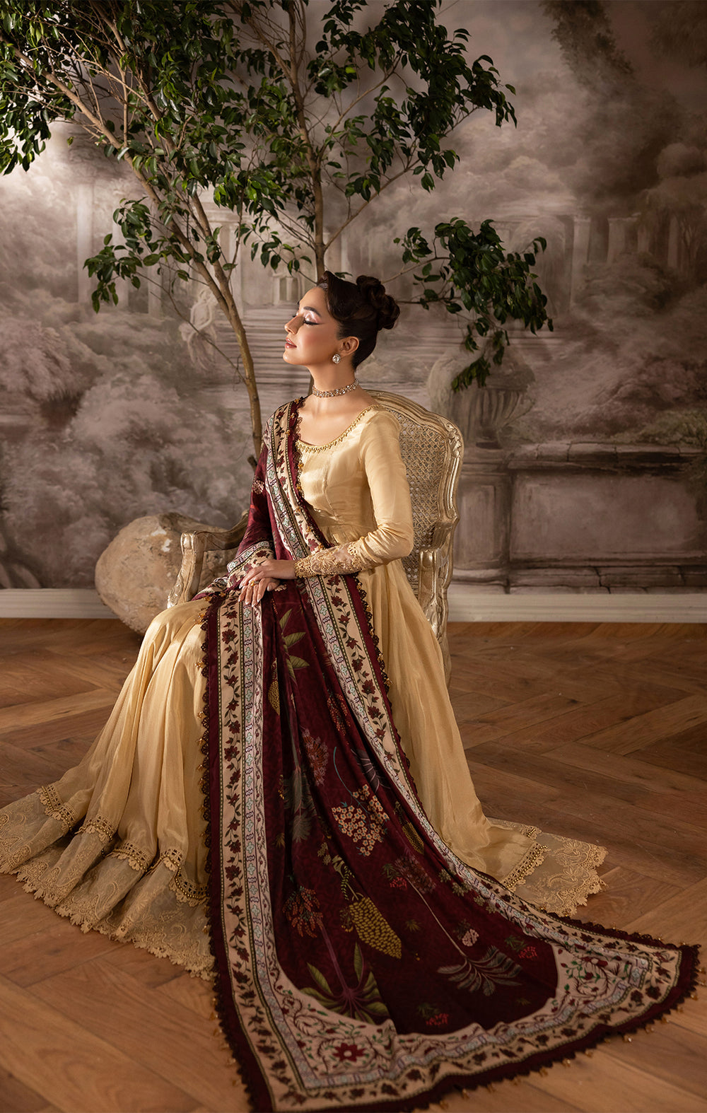 Maya | Eloura Silk Pret 25 |SILVA - Pakistani Designer Dress - by Maya - Type : Ladies Clothes - 100% Original at Saira Sultan
