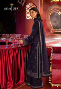 Asim Jofa | Luxury Festive Rejoice | AJLFF-03 XL Navy Blue Silk