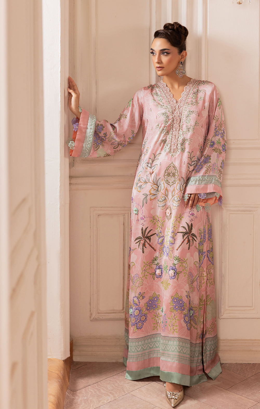 Maya | Eloura Silk Pret 25 |OLEA - Pakistani Designer Dress - by Maya - Type : Ladies Clothes - 100% Original at Saira Sultan
