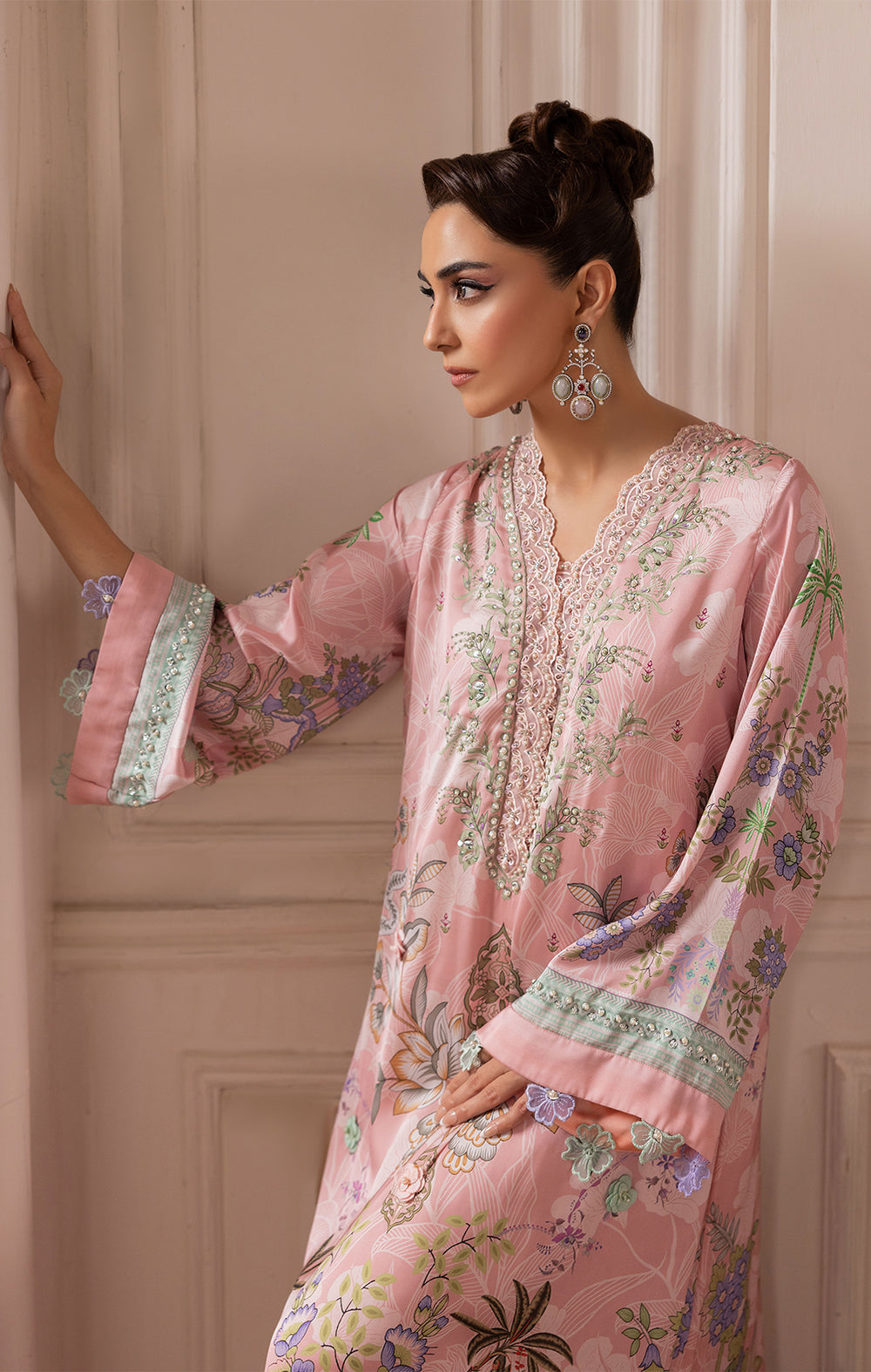 Maya | Eloura Silk Pret 25 |OLEA - Pakistani Designer Dress - by Maya - Type : Ladies Clothes - 100% Original at Saira Sultan