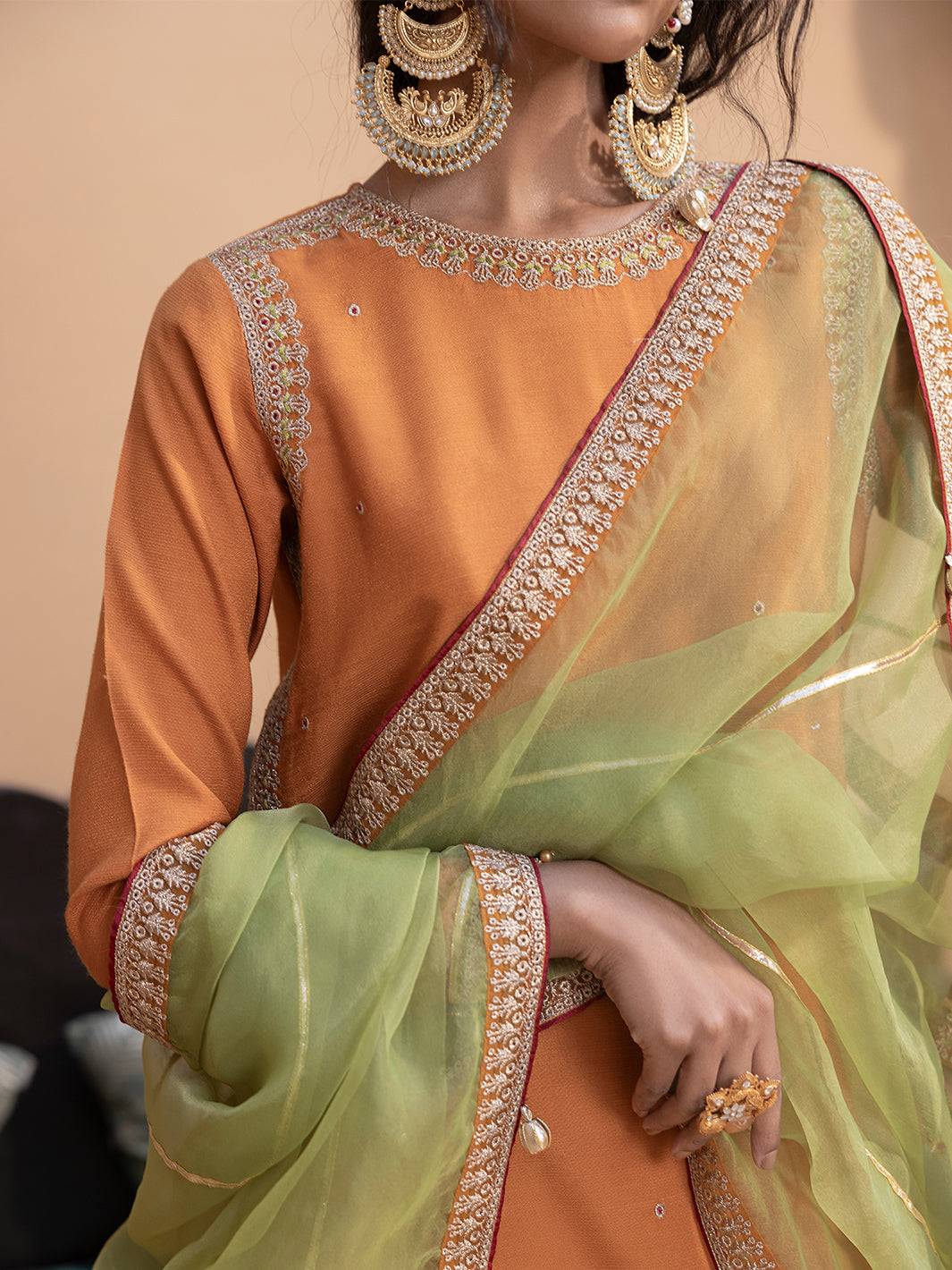 Hem Stitch | Raw Silk Edit 25 | Kashish - Pakistani Designer Dress - by Hemstitch | Type: Ladies Clothes - 100% Original at Saira Sultan