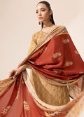 Sahane | Suay Silk Handwork Edit | CT-15002 MAYA - SUAY XL Brown Silk