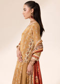 Sahane | Suay Silk Handwork Edit | CT-15002 MAYA - SUAY Custom Size Brown Silk