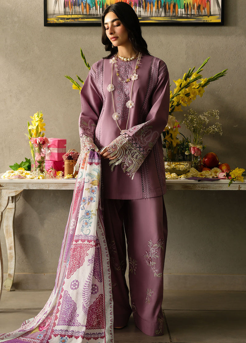 Sahane | In Laws in Lawn Eid Edit | CT-21003 Lilaia M Lilac Lawn