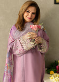 Sahane | In Laws in Lawn Eid Edit | CT-21003 Lilaia XL Lilac Lawn