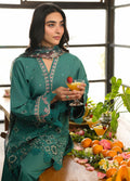 Sahane | In Laws in Lawn Eid Edit | CT-21004 Ameta L Emerald Green Lawn