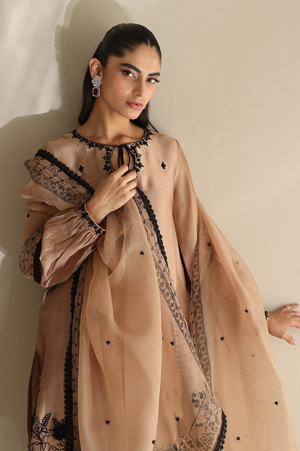 Sana Abbas | Mor Luxe | LATTE - Pakistani Designer Dress - by Sana Abbas - Type : Ladies Clothes - 100% Original at Saira Sultan