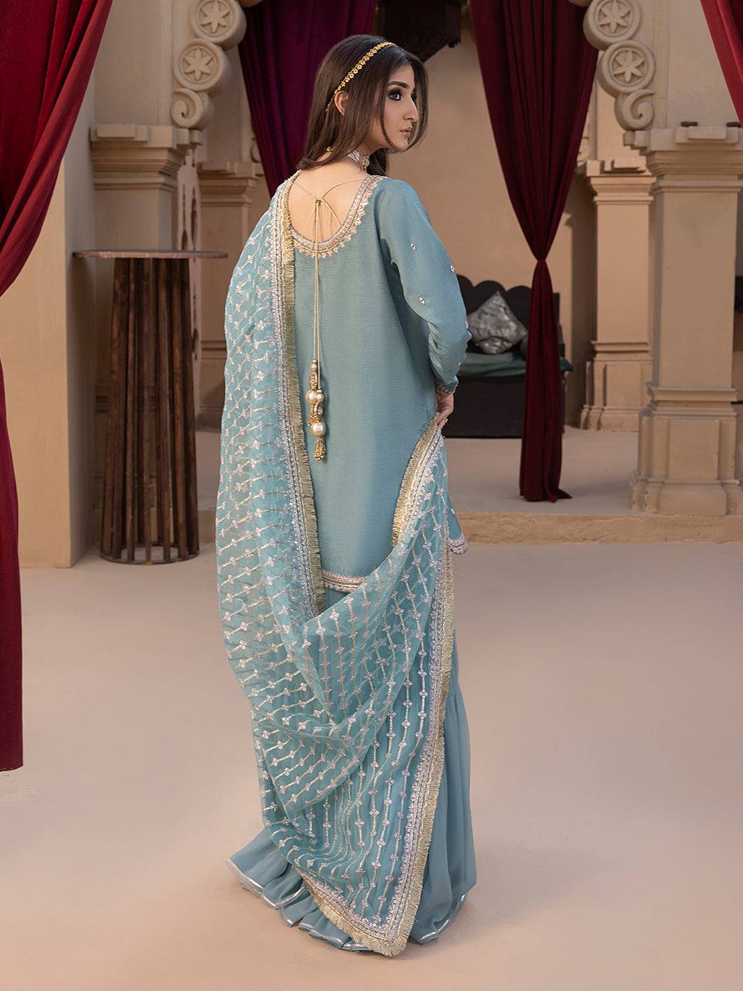 Hem Stitch | Raw Silk Edit 25 | Layla - Pakistani Designer Dress - by Hemstitch | Type: Ladies Clothes - 100% Original at Saira Sultan