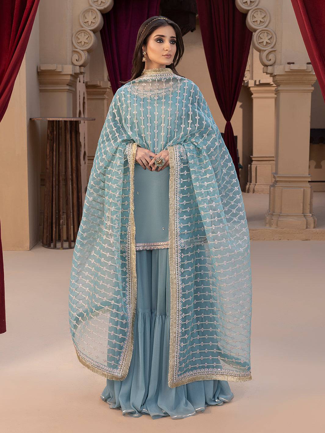 Hem Stitch | Raw Silk Edit 25 | Layla - Pakistani Designer Dress - by Hemstitch | Type: Ladies Clothes - 100% Original at Saira Sultan