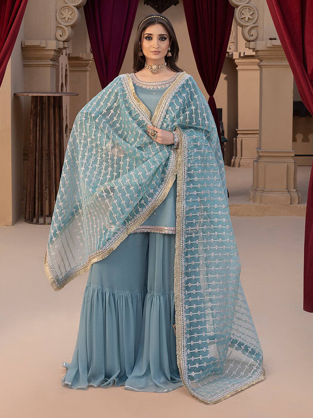 Hem Stitch | Raw Silk Edit 25 | Layla - Pakistani Designer Dress - by Hemstitch | Type: Ladies Clothes - 100% Original at Saira Sultan