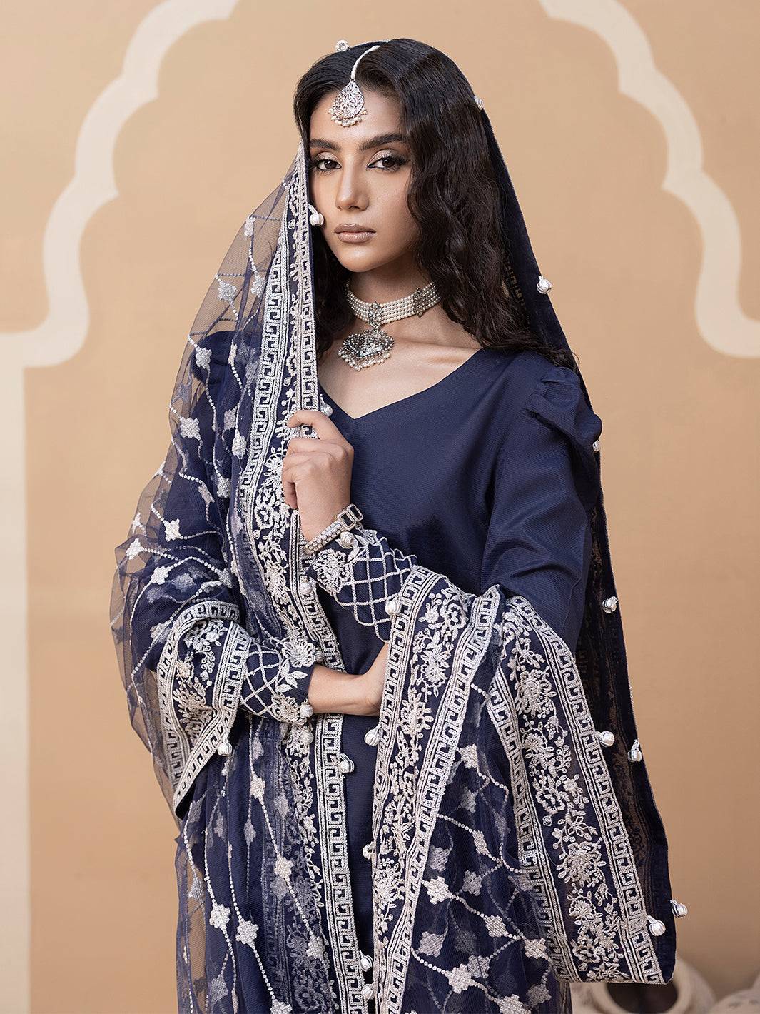 Hem Stitch | Raw Silk Edit 25 | Khayal - Pakistani Designer Dress - by Hemstitch | Type: Ladies Clothes - 100% Original at Saira Sultan