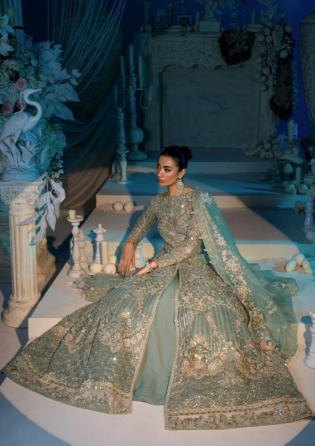 Elaf Premium | Evara Formals 24 | EFE-02 ELSA - Pakistani Designer Dress - by Elaf Premium | Type: The Formal Exhibit - 100% Original at Saira Sultan