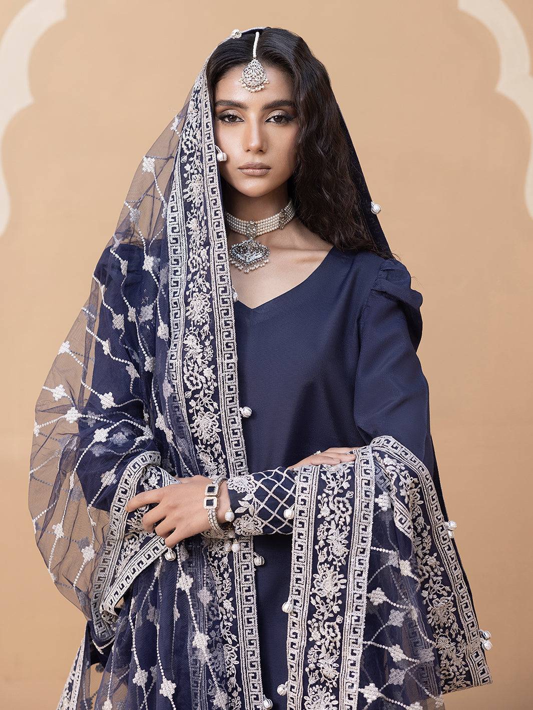 Hem Stitch | Raw Silk Edit 25 | Khayal - Pakistani Designer Dress - by Hemstitch | Type: Ladies Clothes - 100% Original at Saira Sultan