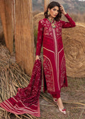 Saira Shakira | Raya Winter Stitched 23 | Ruby - Pakistani Designer Dress - by Saira Shakira | Type: Luxury - 100% Original at Saira Sultan