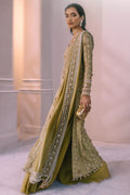 Elan | Demi Couture Onirique | ‰CLAT VERT (EP-20658) - Pakistani Designer Dress - by Elan | Type: Formal - 100% Original at Saira Sultan