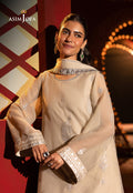 Asim Jofa | Festive Collection 25 | AJLF-09 M Beige Chiffon