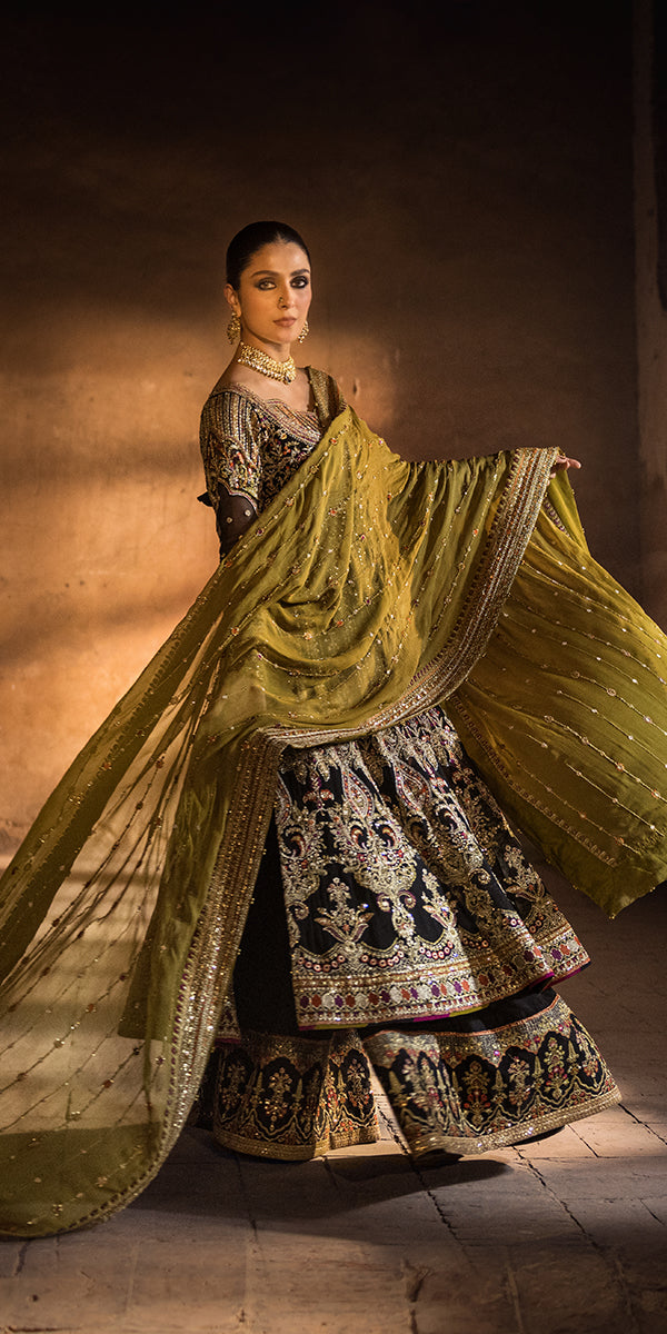 Erum Khan | Jahan Wedding Formals | LEELA - Pakistani Designer Dress - by Erum Khan | Type: Bridal - 100% Original at Saira Sultan