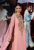 Asim Jofa | Festive Collection 25 | AJLF-08 M Pink Chiffon