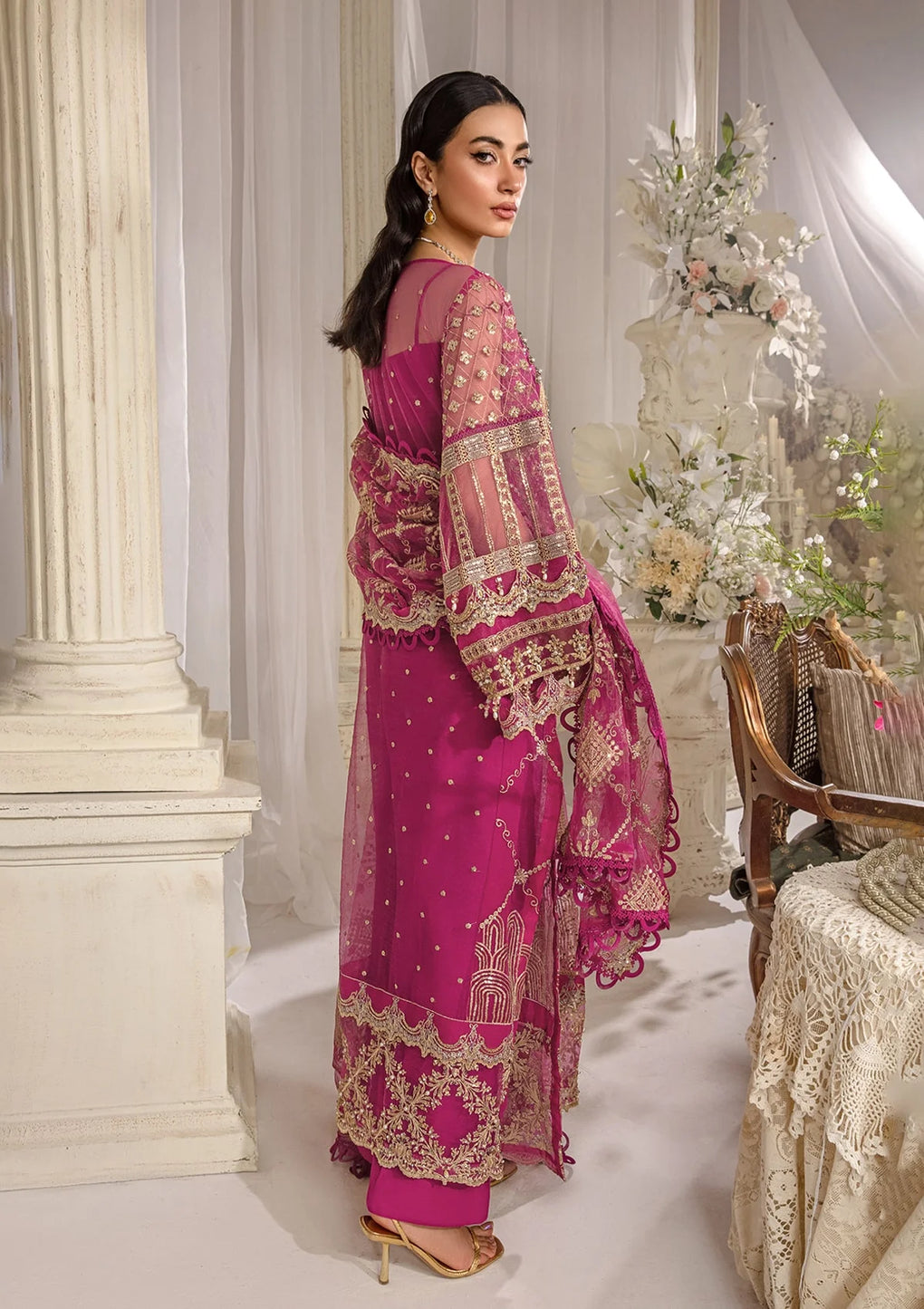 Elaf Premium | Evara Formals 24 | EFE-07 REGALIA - Pakistani Designer Dress - by Elaf Premium | Type: The Formal Exhibit - 100% Original at Saira Sultan