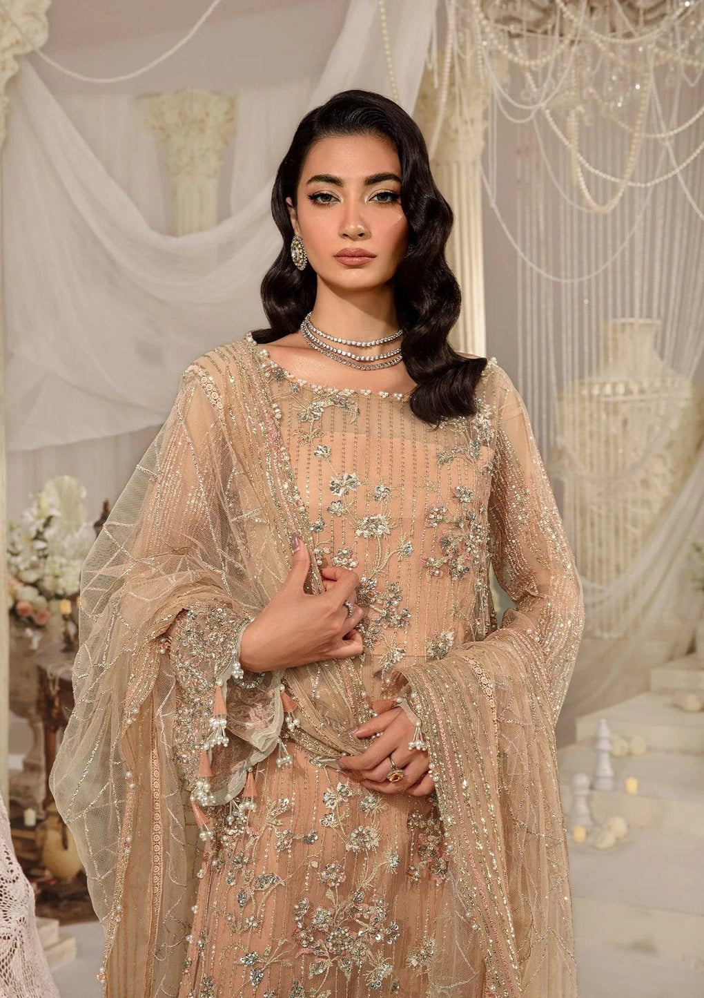 Elaf Premium | Evara Formals 24 | EFE-06 ZYVA - Pakistani Designer Dress - by Elaf Premium | Type: The Formal Exhibit - 100% Original at Saira Sultan