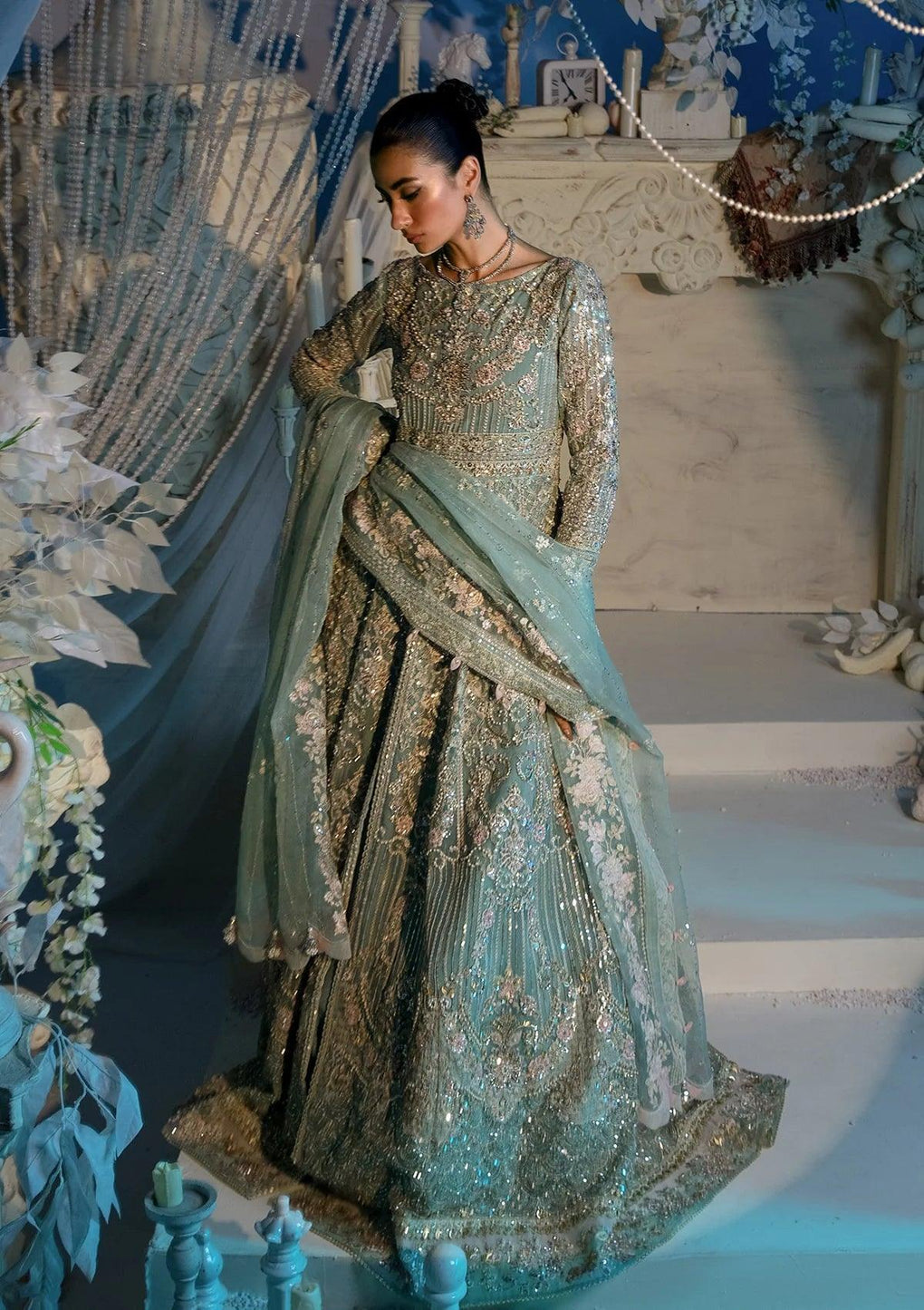 Elaf Premium | Evara Formals 24 | EFE-02 ELSA - Pakistani Designer Dress - by Elaf Premium | Type: The Formal Exhibit - 100% Original at Saira Sultan