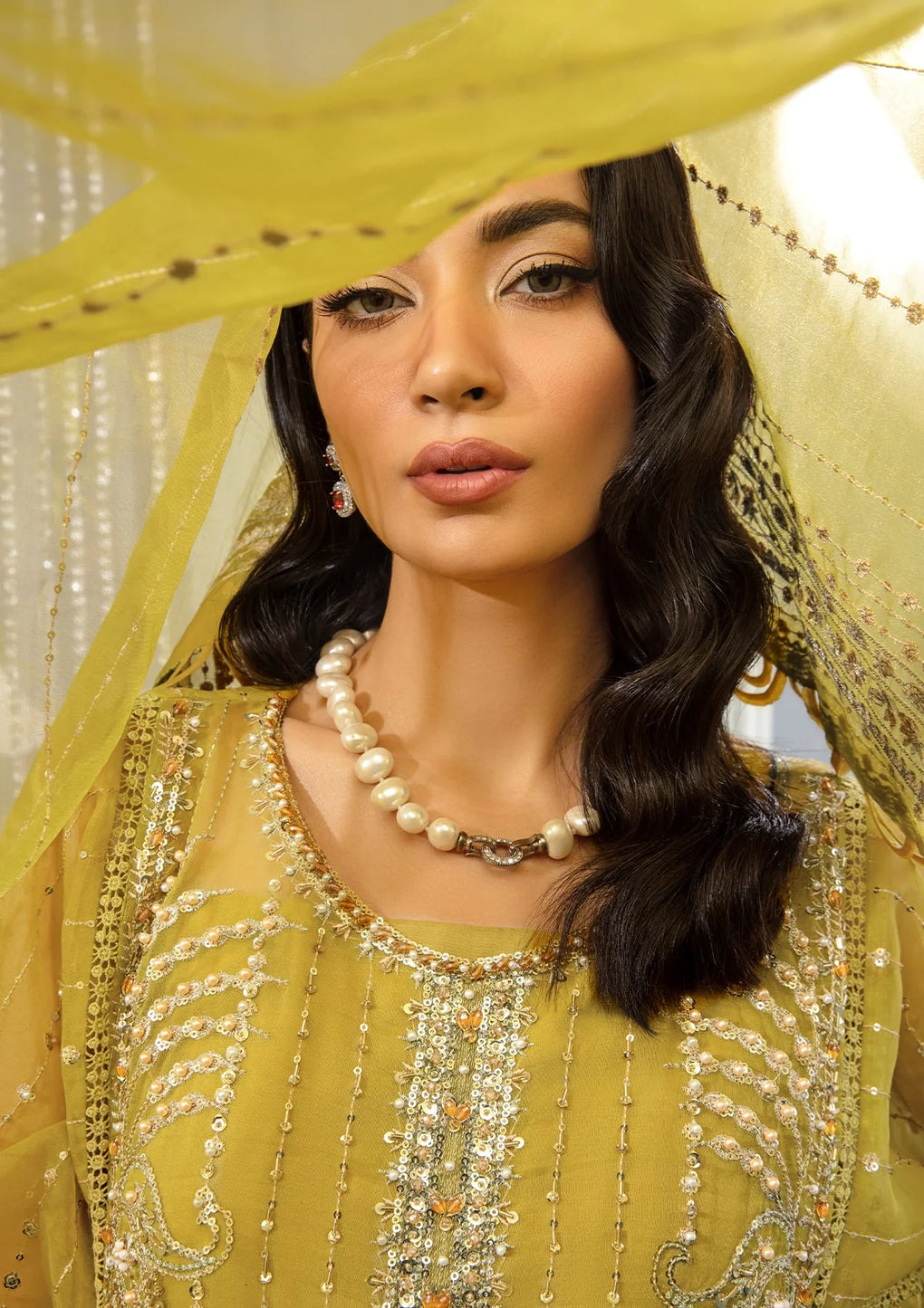 Elaf Premium | Evara Formals 24 | EFE-03 SUNLIT - Pakistani Designer Dress - by Elaf Premium | Type: The Formal Exhibit - 100% Original at Saira Sultan