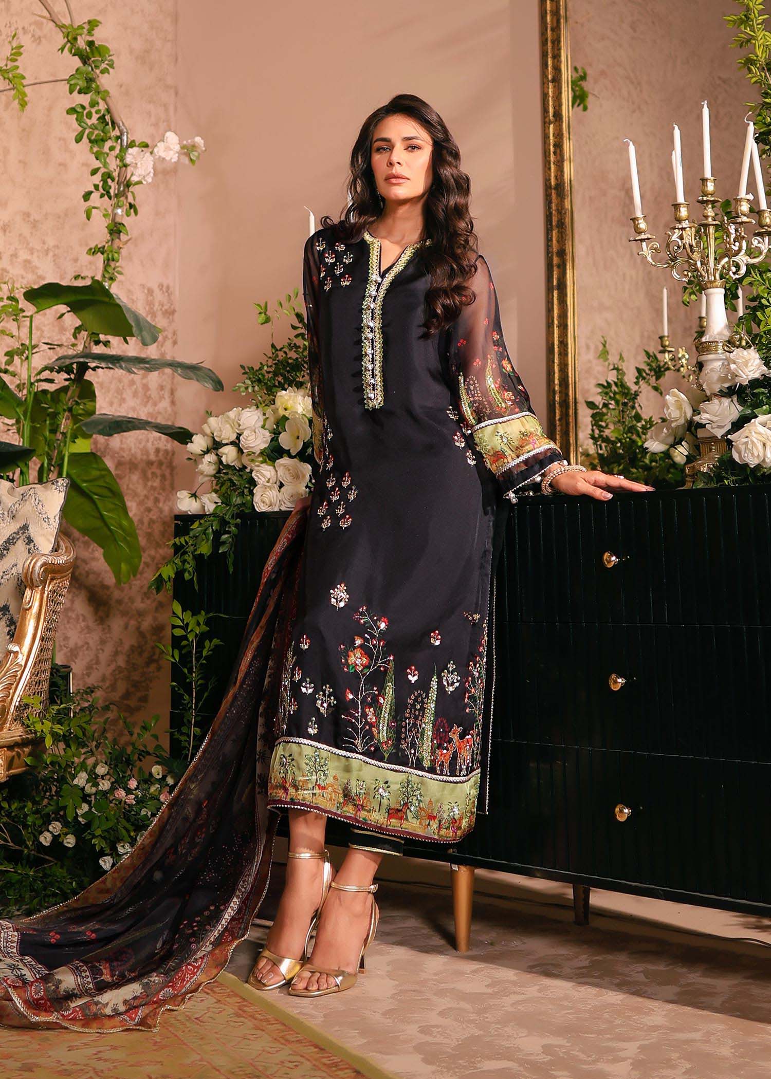 Nuriyaa | Silk Odyssey | Midnight Bloom