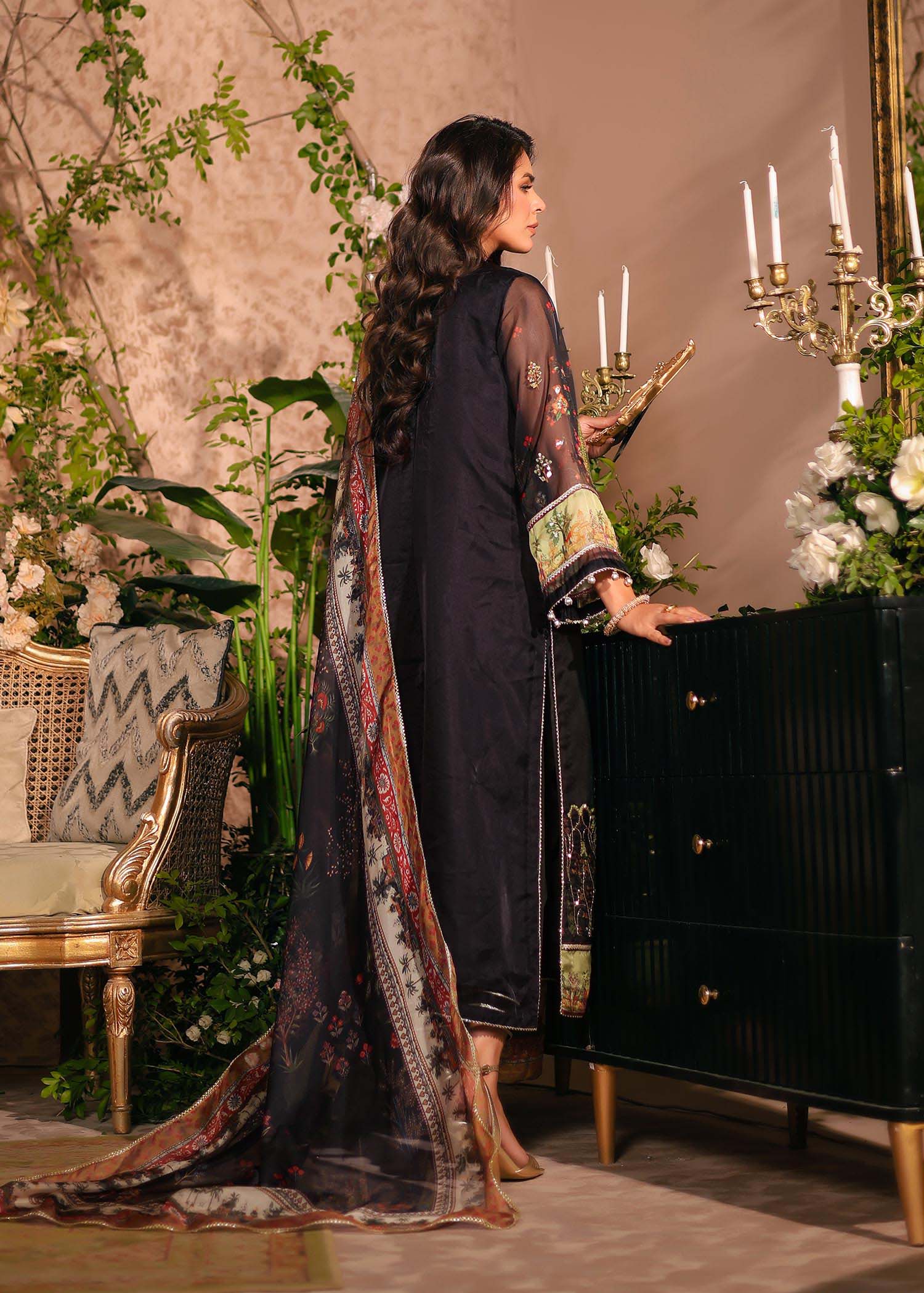 Nuriyaa | Silk Odyssey | Midnight Bloom