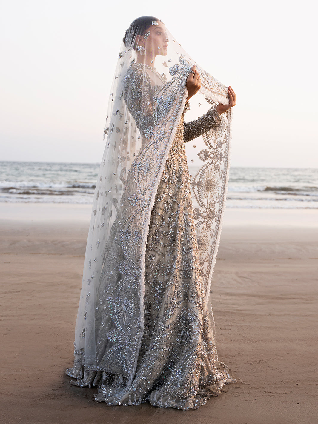 Epoque | Reverie Eternelle | Lune Custom Size Ivory Organza