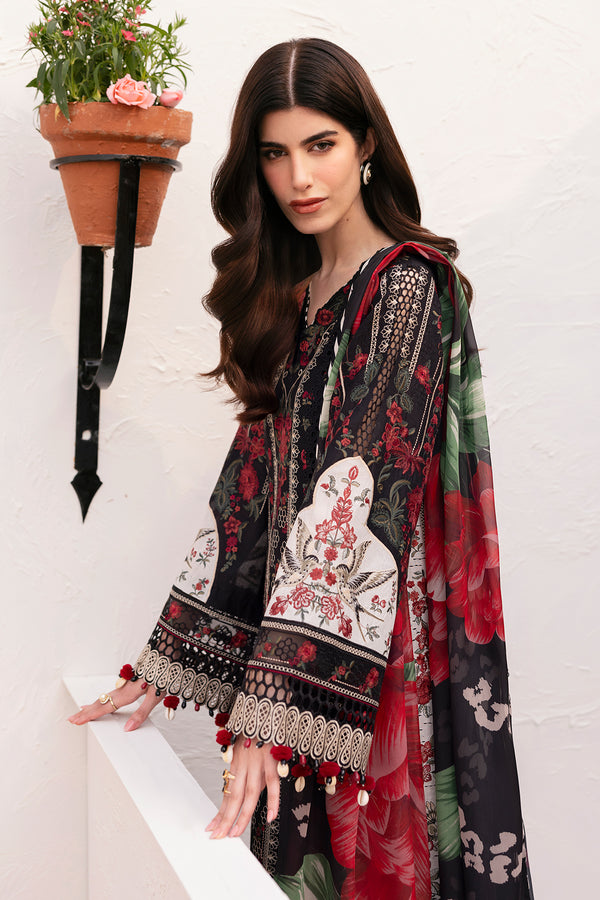 Baroque | Eid Lawn 25 | EL-D01 L Black Lawn