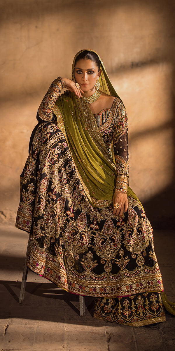 Erum Khan | Jahan Wedding Formals | LEELA - Pakistani Designer Dress - by Erum Khan | Type: Bridal - 100% Original at Saira Sultan