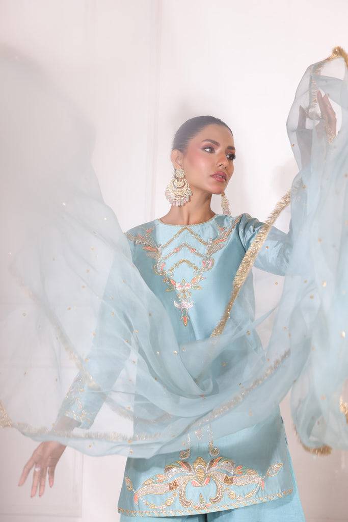 Sammy K | Riwayat Luxe | Chamak Damak - Pakistani Designer Dress - by Sammy K - Type : Ladies Clothes - 100% Original at Saira Sultan