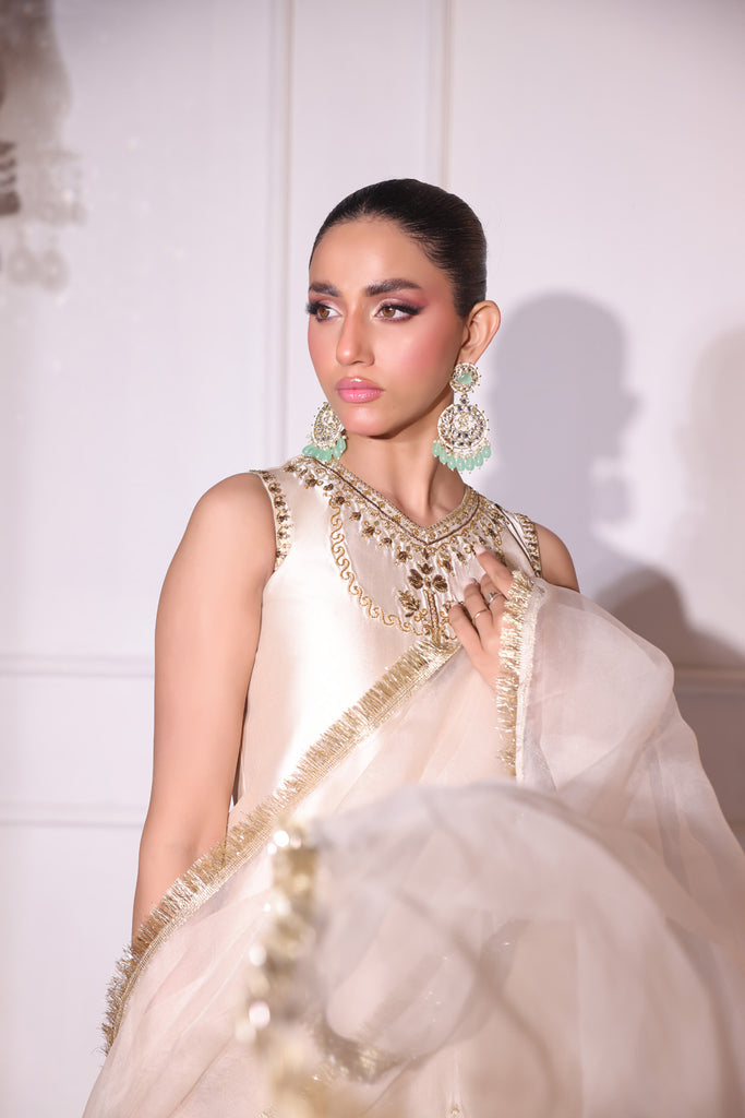 Sammy K | Riwayat Luxe | Sonehri Kiran - Pakistani Designer Dress - by Sammy K - Type : Ladies Clothes - 100% Original at Saira Sultan
