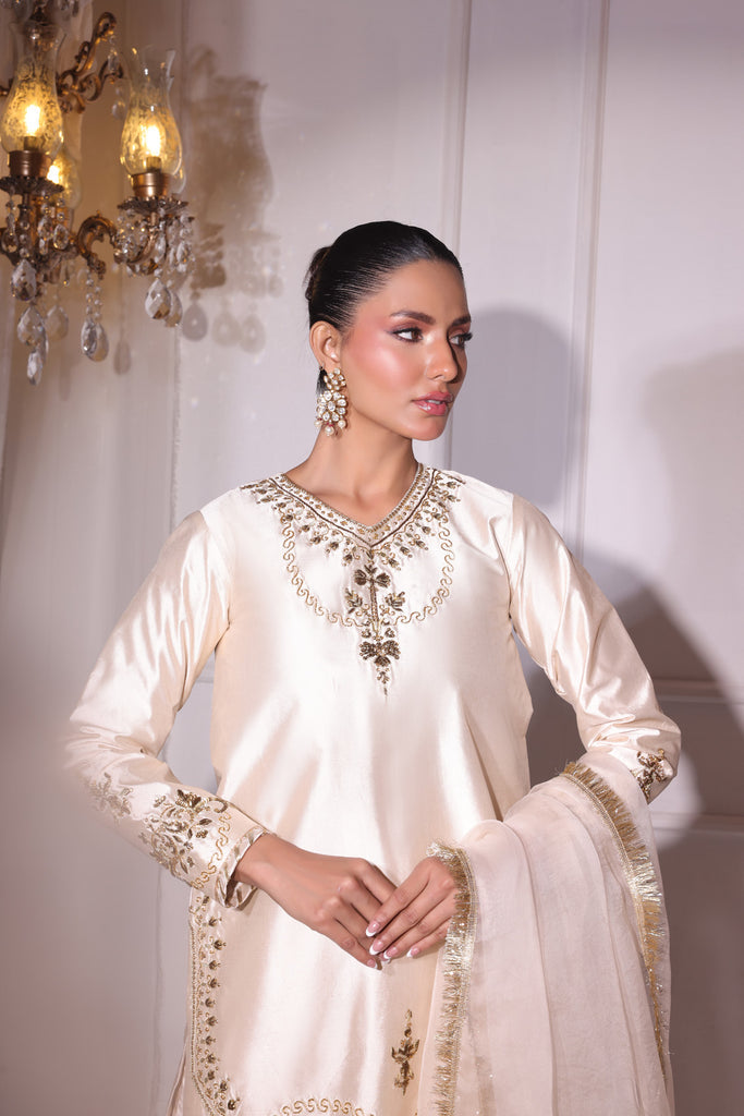 Sammy K | Riwayat Luxe | Sonehri Kiran - Pakistani Designer Dress - by Sammy K - Type : Ladies Clothes - 100% Original at Saira Sultan