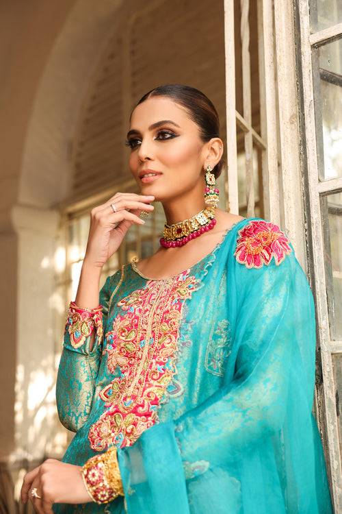 Maya | Wedding Formal Meherbano | FEROZA - Pakistani Designer Dress - by Maya | Type: Bridal - 100% Original at Saira Sultan
