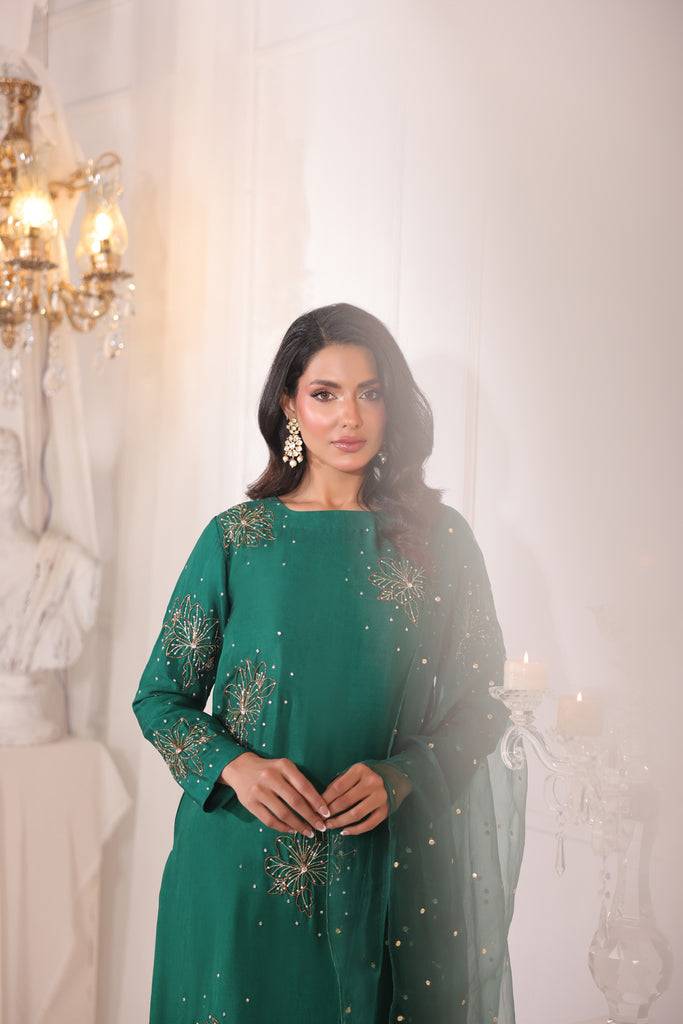 Sammy K | Riwayat Luxe | ZARI - Pakistani Designer Dress - by Sammy K - Type : Ladies Clothes - 100% Original at Saira Sultan