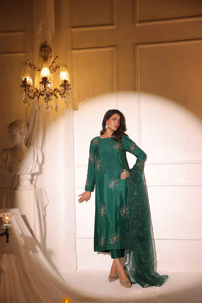 Sammy K | Riwayat Luxe | ZARI - Pakistani Designer Dress - by Sammy K - Type : Ladies Clothes - 100% Original at Saira Sultan