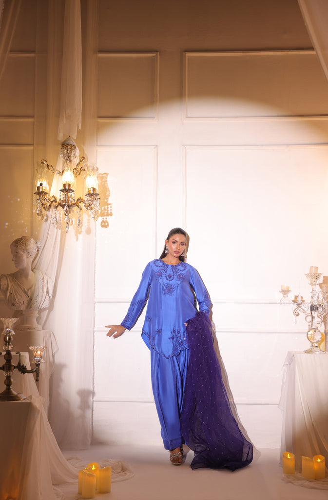 Sammy K | Riwayat Luxe | Chaand Raat - Pakistani Designer Dress - by Sammy K - Type : Ladies Clothes - 100% Original at Saira Sultan