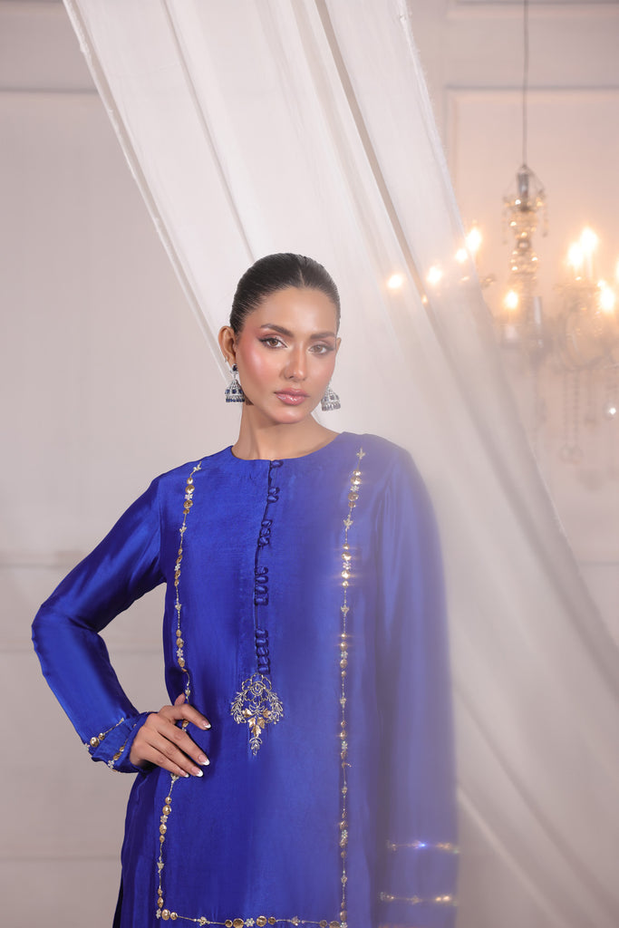 Sammy K | Riwayat Luxe | Lamhay - Pakistani Designer Dress - by Sammy K - Type : Ladies Clothes - 100% Original at Saira Sultan