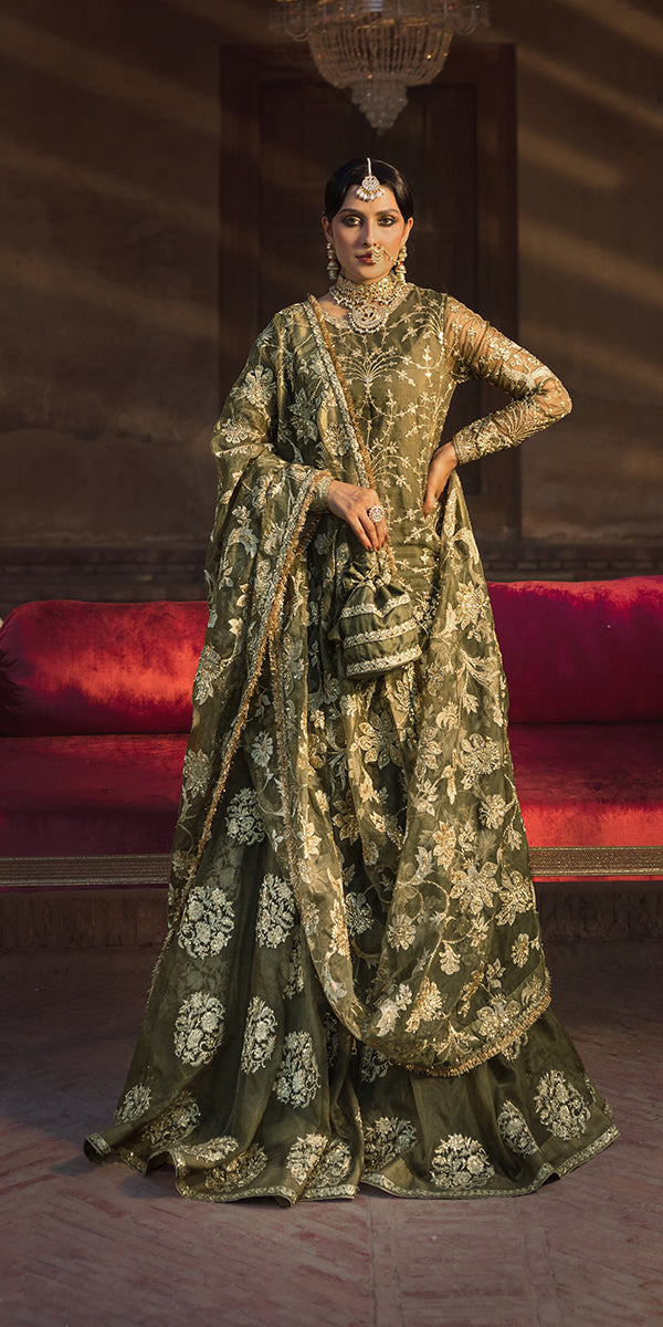 Erum Khan | Jahan Wedding Formals | MALIKA JAN - Pakistani Designer Dress - by Erum Khan | Type: Bridal - 100% Original at Saira Sultan