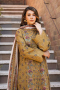 Afrozeh | Damask The Holiday Edit 25 | Lorien B M Mustard Lawn