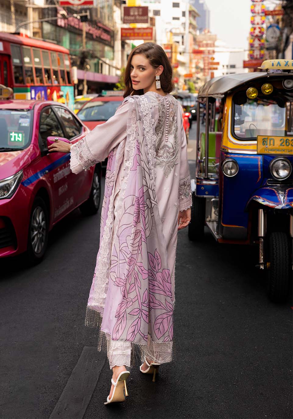 Zarqash | Luxury Lawn 25 | ZQLU 0010 ELSA XS Pastel Pink Lawn
