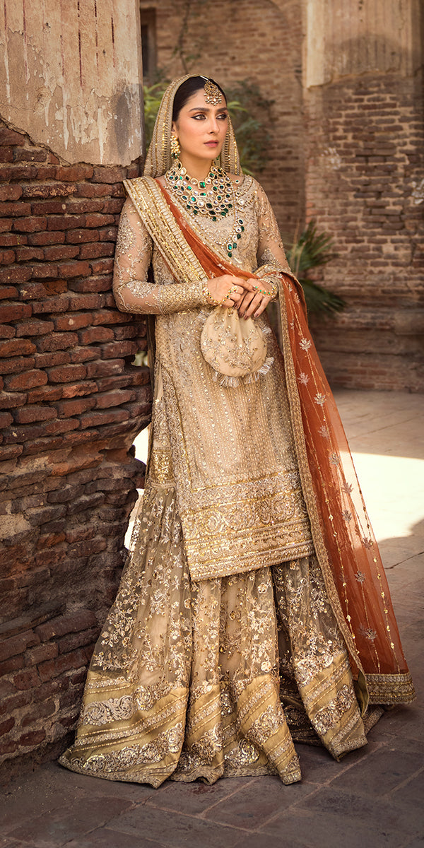 Erum Khan | Jahan Wedding Formals | FARIDA - Pakistani Designer Dress - by Erum Khan | Type: Bridal - 100% Original at Saira Sultan