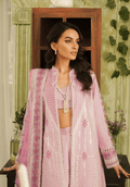 Zarqash | Tresor Luxury Lawn 24 | ZQT 001 FAYE - Pakistani Designer Dress - by Zarqash | Type: Luxury - 100% Original at Saira Sultan