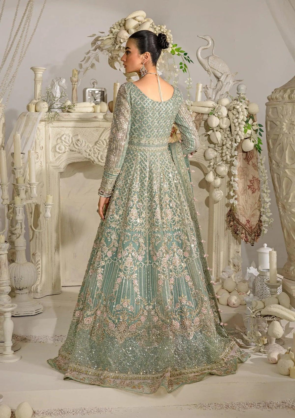 Elaf Premium | Evara Formals 24 | EFE-02 ELSA - Pakistani Designer Dress - by Elaf Premium | Type: The Formal Exhibit - 100% Original at Saira Sultan