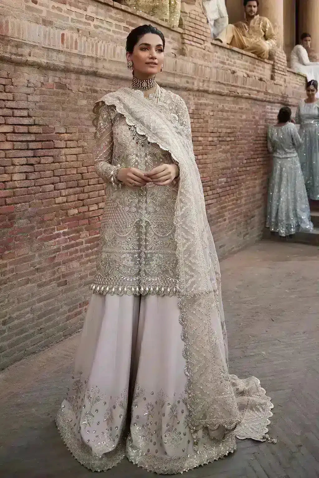 Afrozeh | Dastangoi Wedding Formals | Meharbano - Pakistani Designer Dress - by Afrozeh | Type: Bridal - 100% Original at Saira Sultan