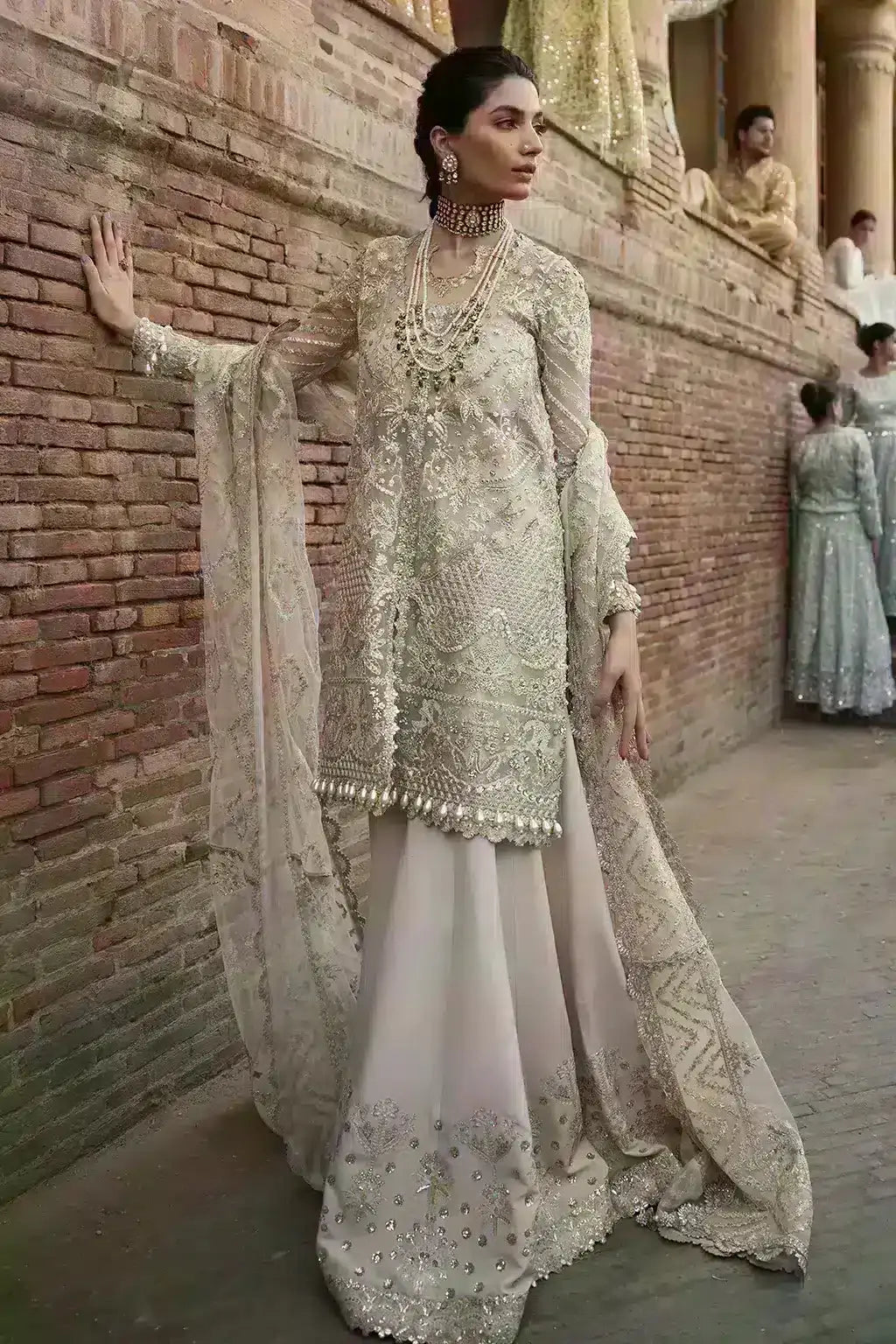 Afrozeh | Dastangoi Wedding Formals | Meharbano - Pakistani Designer Dress - by Afrozeh | Type: Bridal - 100% Original at Saira Sultan
