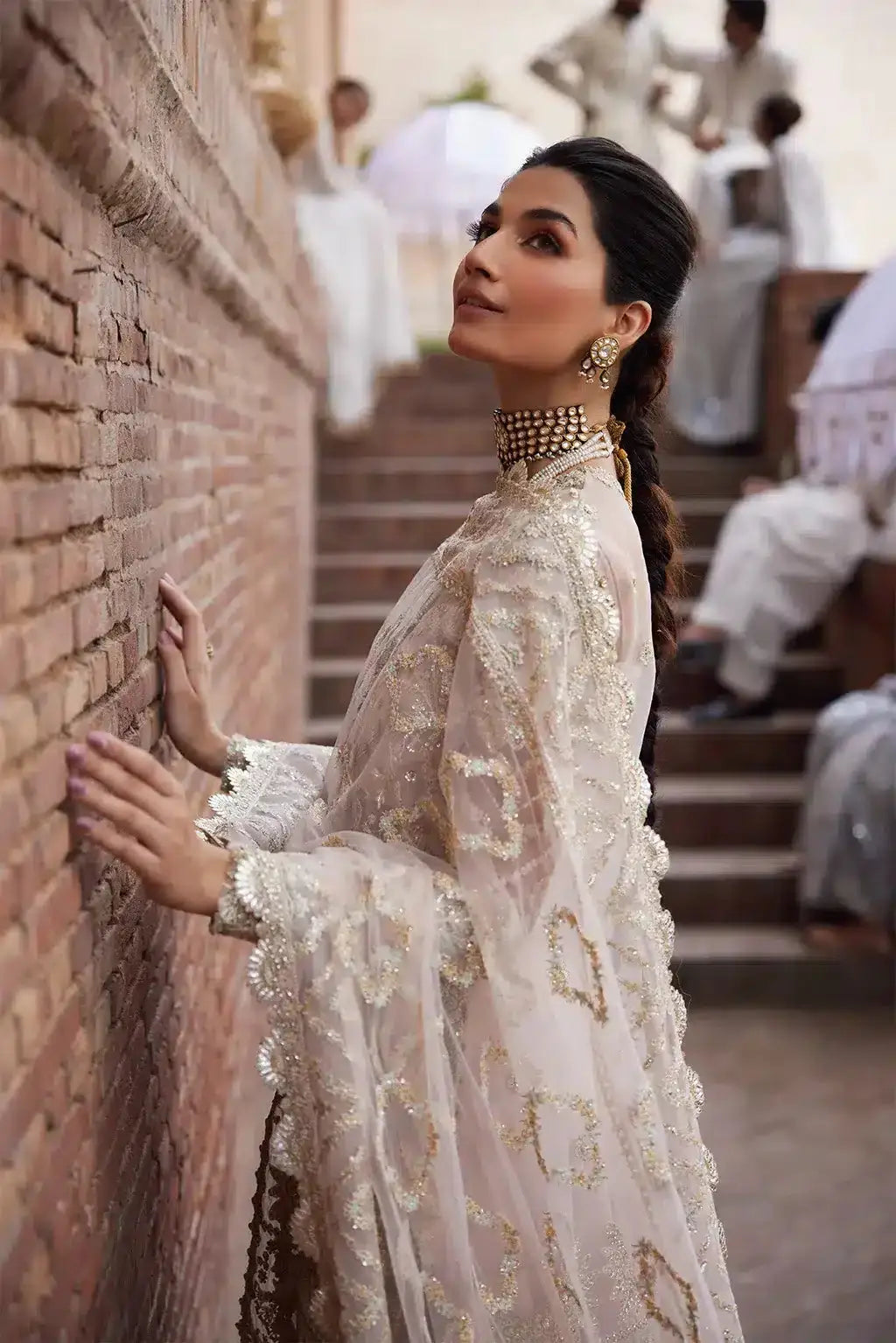 Afrozeh | Dastangoi Wedding Formals | Meharbano - Pakistani Designer Dress - by Afrozeh | Type: Bridal - 100% Original at Saira Sultan