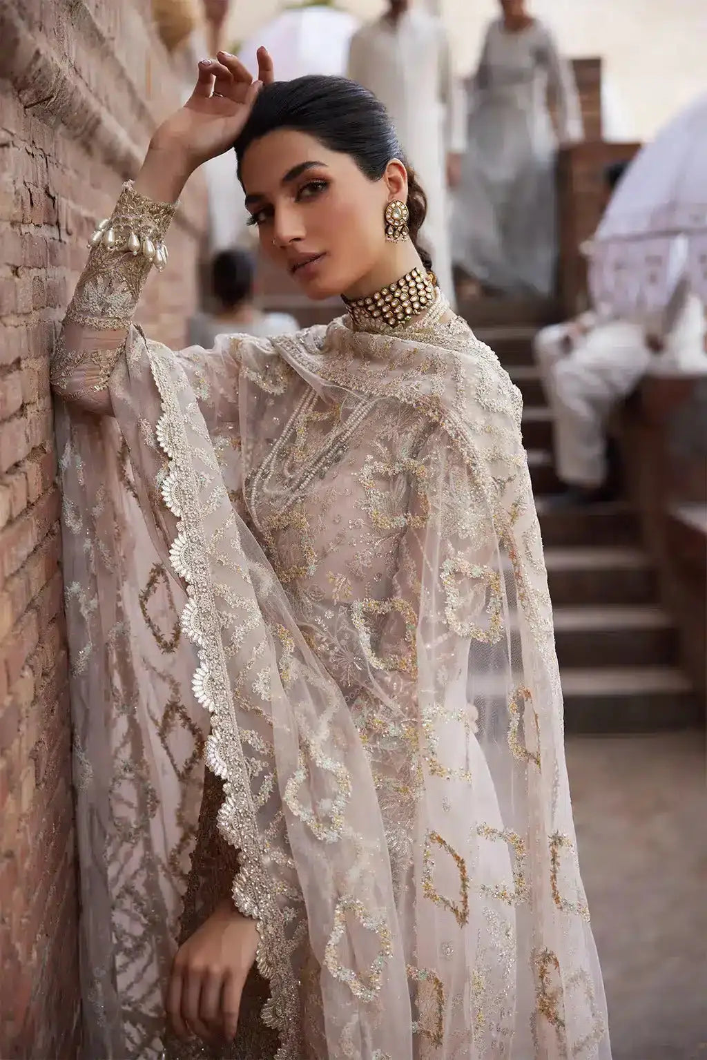 Afrozeh | Dastangoi Wedding Formals | Meharbano - Pakistani Designer Dress - by Afrozeh | Type: Bridal - 100% Original at Saira Sultan
