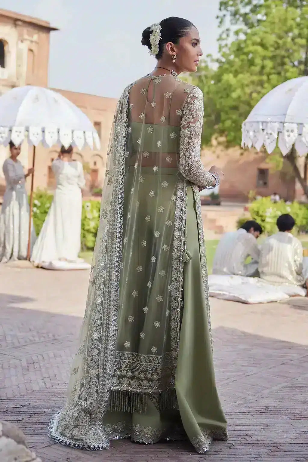 Afrozeh | Dastangoi Wedding Formals | Nigar - Pakistani Designer Dress - by Afrozeh | Type: Bridal - 100% Original at Saira Sultan